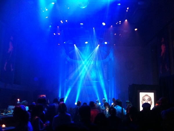 Nice lights at #tedglobal party